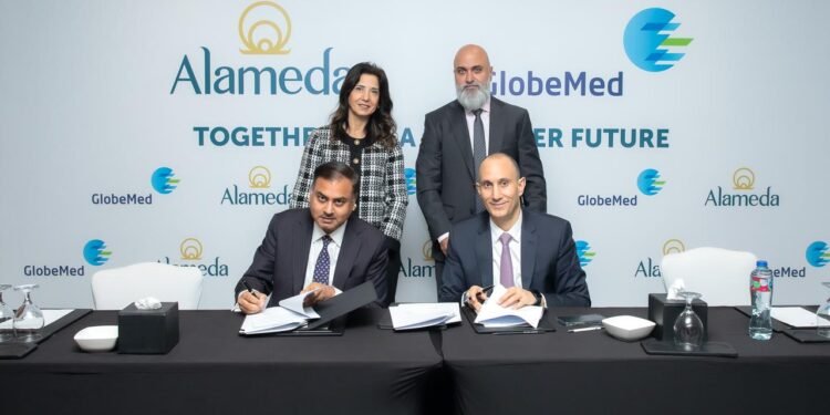 مذكرة بين ألاميدا للرعاية الصحية  وجلوب ميد مصر للارتقاء بجودة خدمات الرعاية الصحية 