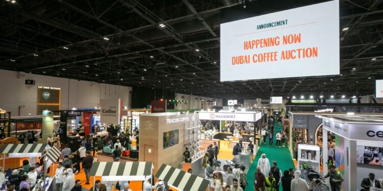 انطلاق معرض عالم القهوة دبي 2026 في مركز دبي التجاري العالمي بمشاركة دولية قياسية