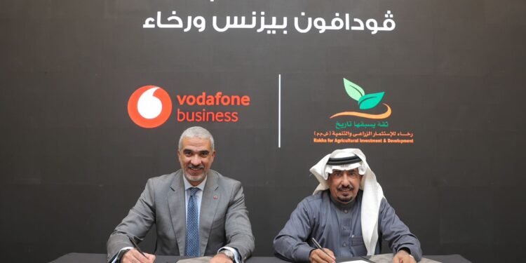 ڤودافون بيزنس تدعم الزراعة الذكية في مصر عبر تعاونها الاستراتيجي مع شركة رخاء
