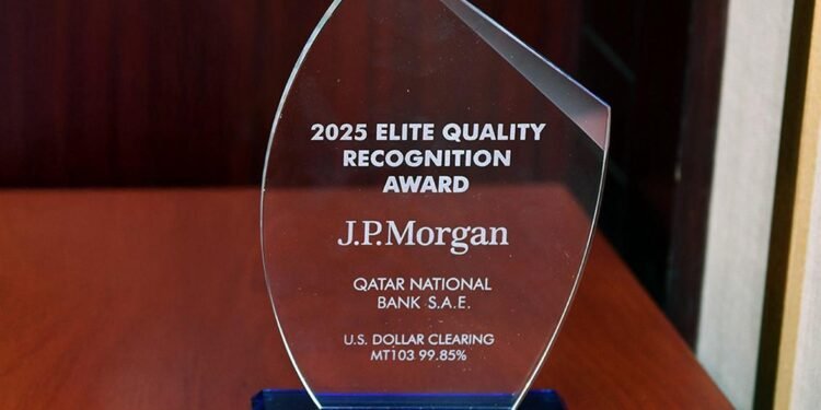 QNB  مصر يحصد جائزة “جودة المدفوعات 2025” من بنك JP Morgan