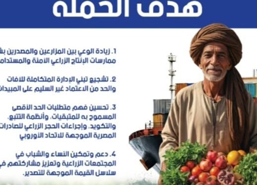 ضمن حملة «صدّر لأوروبا»: خبراء يؤكدون أن الإدارة المتكاملة لمكافحة الآفات شرط أساسي لجودة المحاصيل والقدرة التنافسية في الأسواق الأوروبية