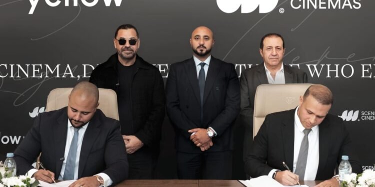 هشام عبد الخالق وطارق العريان يشاركان «urbnlanes» الكويتية و«Scene Cinemas» في إطلاق أفخم سينما بمصر داخل «Yellow Lane»