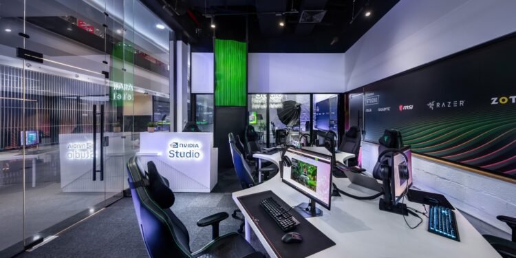 نفيديا جيفورس تفتتح مساحة NVIDIA Studio في قلب القاهرة