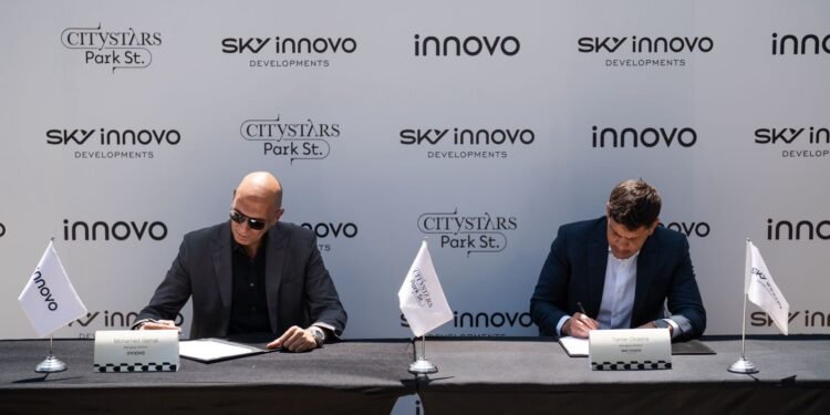 Sky Innovo Developments توقع اتفاقية استراتيجية مع Innovo Build لبدء الأعمال الإنشائية لمشروع Citystars Park St. باستثمارات 100 مليار جنيه
