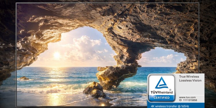 أجهزة تلفزيون “إل جي” اللاسلكية الأولى في العالم التي تحصل على شهادة “رؤية لاسلكية حقيقية مع انتقال سريع للصورة”