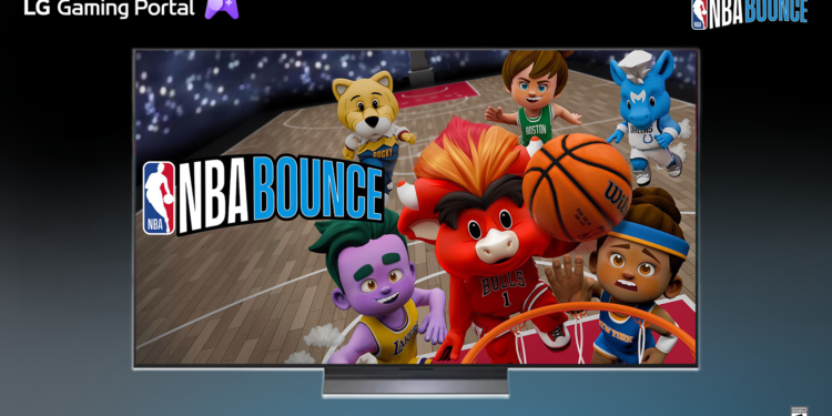 ال جي اليكترونكس”تتعاون مع “اوترايت جيمز” و”بلاكنات” لاطلاق NBA Bounce علي شاشاتها وتليفزيوناتها الذكية