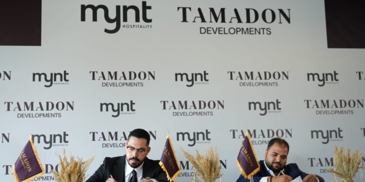TAMADON Developments partners with MYNT in strategic alliance to launch a branded hotel chain in Egypt