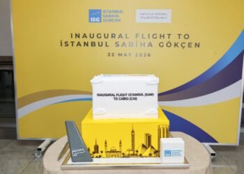 مطار صبيحة بإسطنبول يستقبل أولى رحلات “نسما للطيران “من القاهرة.. افتتاح الخط الجديد يعزز نمو الحركة السياحية والتجارية بين البلدين 