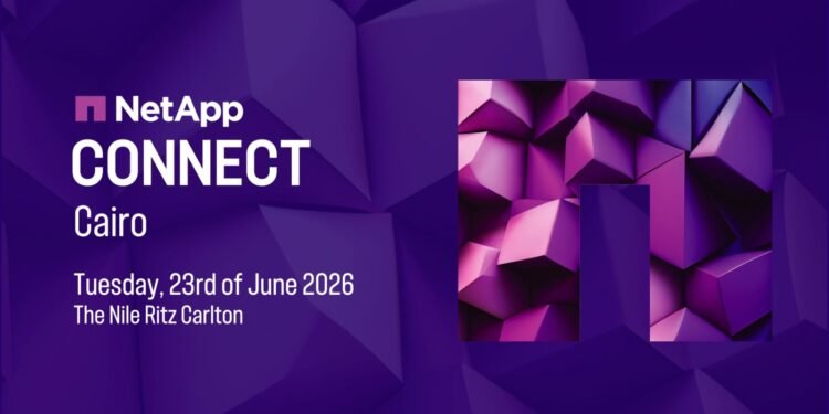 NetApp تطلق “NetApp CONNECT Cairo 2026” لتعزيز الابتكار المدفوع بالذكاء الاصطناعي والبنية التحتية الذكية للبيانات في مصر