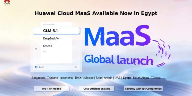 هواوي كلاود تطلق خدمة MaaS في مصر لتسهيل تبنّي الذكاء الاصطناعي داخل المؤسسات