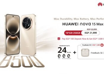 هواوي تفتح باب الحجز لهاتفها المرتقب HUAWEI nova 15 Max في السوق المصري