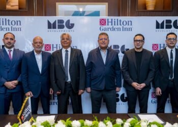 شركة «MBG DEVELOPMENTS» توقع شراكة استراتيجية مع «هيلتون العالمية» لافتتاح فندق Hilton Garden Inn بـDoray Bay رأس البر 