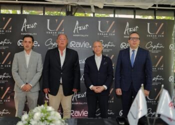 شركة “Captain Developments” تتعاقد مع “AZUR Hospitality” لإطلاق فندق بعلامة “Urban Zen” في مشروعها “Ravie” بالعاصمة الإدارية