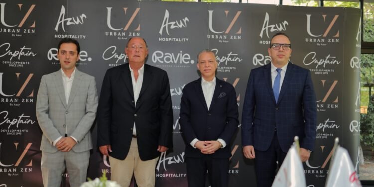 شركة “Captain Developments” تتعاقد مع “AZUR Hospitality” لإطلاق فندق بعلامة “Urban Zen” في مشروعها “Ravie” بالعاصمة الإدارية