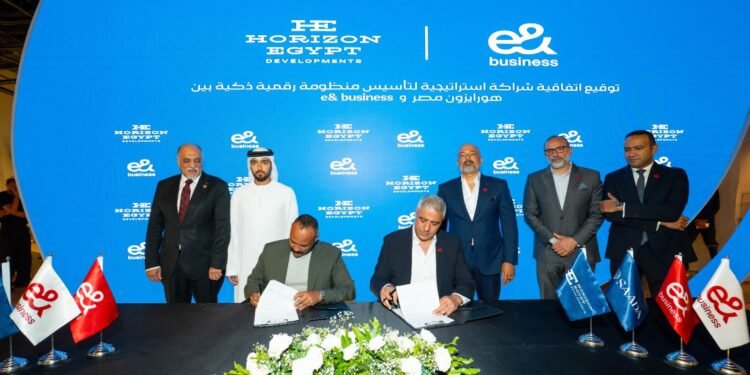 e& Business and Horizon Egypt Partner to Build an Integrated Digital Ecosystem for SA’ADA New Cairo*
