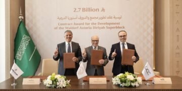 مجموعة حسن علام القابضة توقع مشروع فندق والدورف أستوريا بقيمة 2.7 مليار ريال
