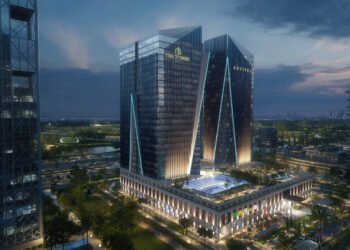 شركة SJS المالكة للعلامة التجارية «Tivoli Dome» تقوم بزيارة تفقدية لـ«OIA Towers» بالعاصمة الجديدة