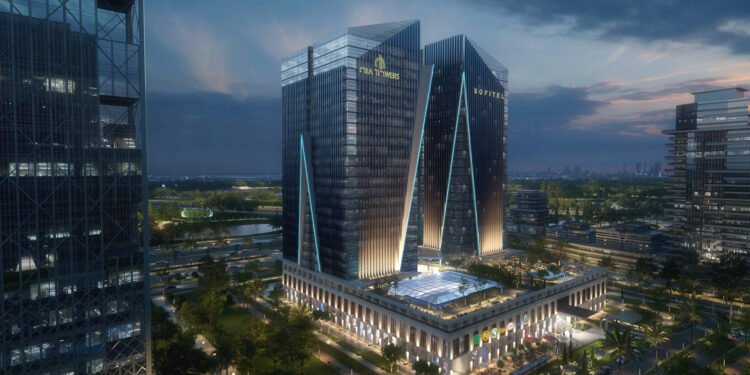 شركة SJS المالكة للعلامة التجارية «Tivoli Dome» تقوم بزيارة تفقدية لـ«OIA Towers» بالعاصمة الجديدة 