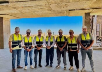 SJS of Tivoli Dome brand, conducts inspection visit to OIA Towers at New Capital