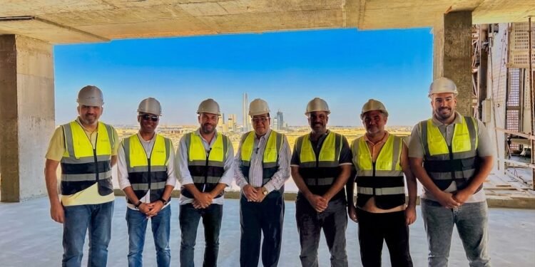 SJS of Tivoli Dome brand, conducts inspection visit to OIA Towers at New Capital