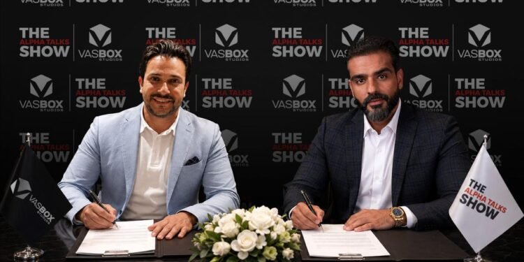 شركتا VASBOX وThe Alpha Talks Show تعلنان شراكة استراتيجية لإطلاق النسخة المصرية من منصة الحوارات الإقليمية