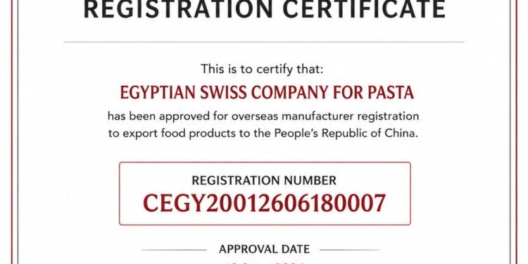 Egyptian Swiss Group Negotiates With One of China’s Largest Bakery Companies to Export Flour