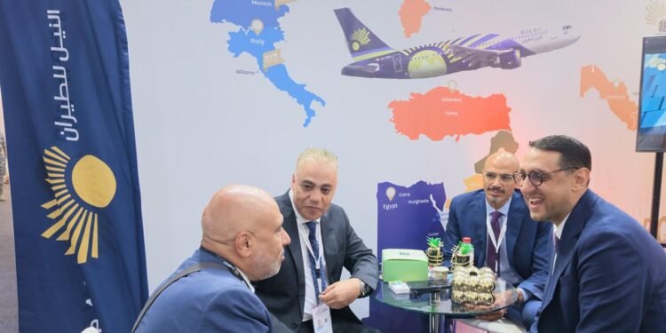 النيل للطيران تستعرض خططها التوسعية وتُبرم اتفاقيات استراتيجية في معرض العلمين الدولي للطيران 2026
