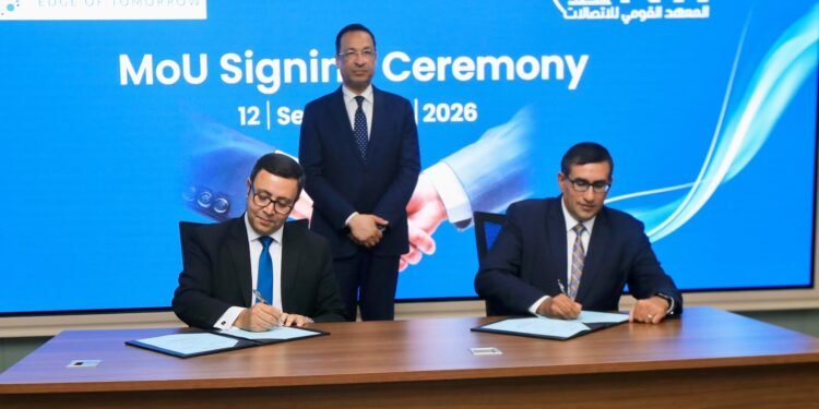 بحضور معالي وزير الاتصالات المهندس رأفت هندي ICT Misr والمعهد القومي للاتصالات يوقّعان بروتوكول تعاون لتدريب الطلاب