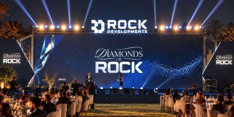 شركة Rock Developments تحتفي بعملائها في «Diamonds of Rock» وتؤكد التزامها بالتنفيذ والتسليم