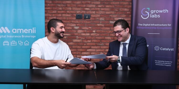 جروث لابس وأمنلي تطلقان حلاً تأمينيًا مخصصًا للشركات الناشئة