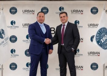 شركة «Urban Expansion» تحصل على شهادتي «ISO 14001» و«ISO 41001» لمشروع «GLOW TERRA TOWERS»