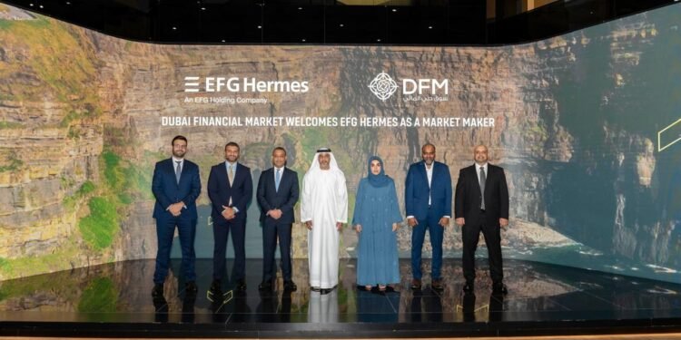 EFG Hermes UAE LLC Launches Market Making and Liquidity Provision Services on Dubai Financial Market