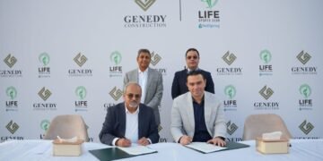 نادي Life Sports Club وجنيدي للإنشاءات يوقّعان اتفاقية تنفيذ أعمال المرحلتين الثانية والثالثة بالقاهرة الجديدة